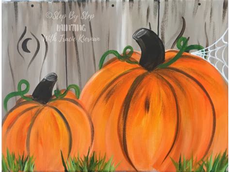 easy pumpkin canvas paintings|easy pumpkin painting images.